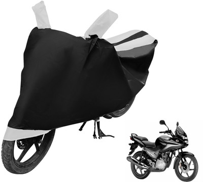 MOCKHE Two Wheeler Cover for Honda(CBF, Black, White)