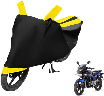Amanzo Waterproof Two Wheeler Cover for Bajaj(Pulsar NS 200, Yellow)