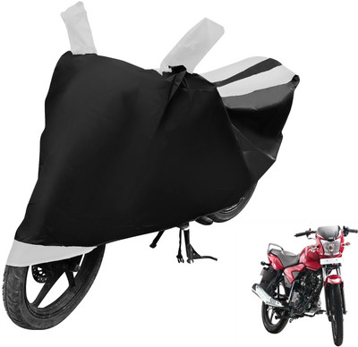 MOCKHE Two Wheeler Cover for TVS(Jive, Black, White)