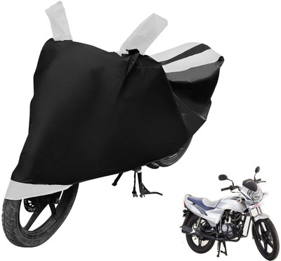 Auto Hub Two Wheeler Cover for LML(Freedom Prima, Black, White)