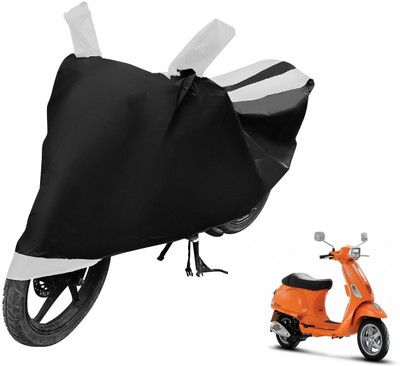 Auto Hub Two Wheeler Cover for Vespa(Vespa SXL, Black, White)