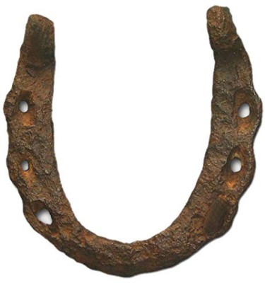 Namisha Black Horse Shoe Ring | Metal Ring | Kale Ghore Ki Naal Ki Ring | Shani Ring Iron Yantra(Pack of 1)
