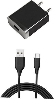 DAKRON Wall Charger Accessory Combo for Micromax In note 1(Black)