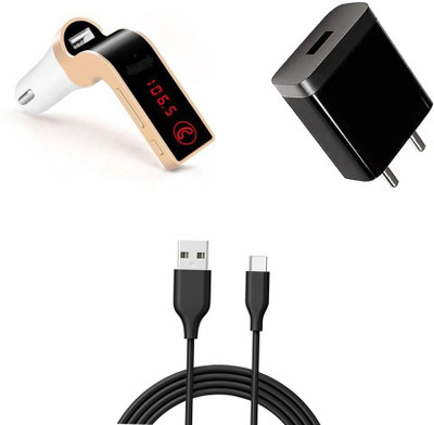 DAKRON Wall Charger Accessory Combo for Huawei P40(Black)