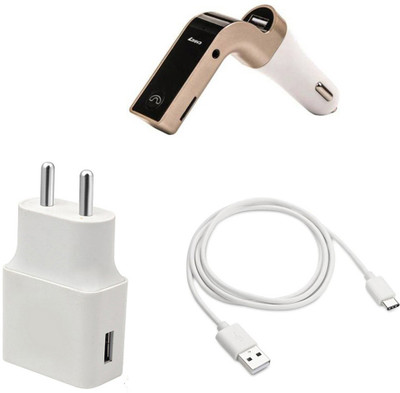 DAKRON Wall Charger Accessory Combo for Huawei P40 Pro+(White)