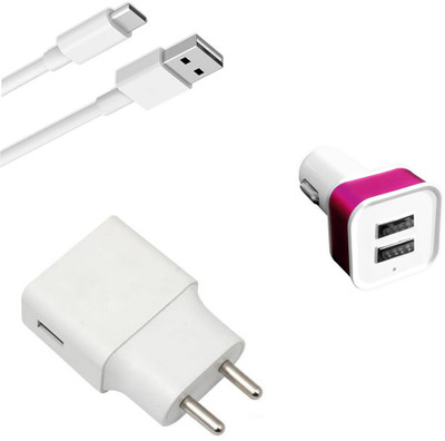 SARVIN Wall Charger Accessory Combo for Xiaomi Mi 10T Pro(White)