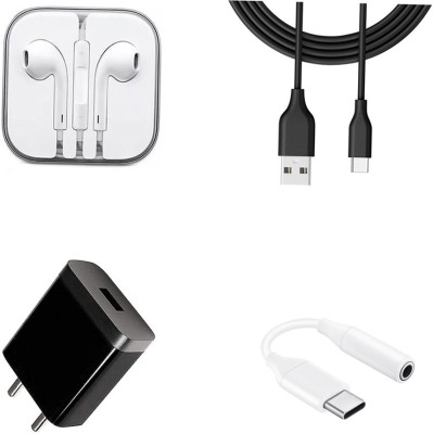 DAKRON Wall Charger Accessory Combo for OnePlus 8T Plus 5G(Black)