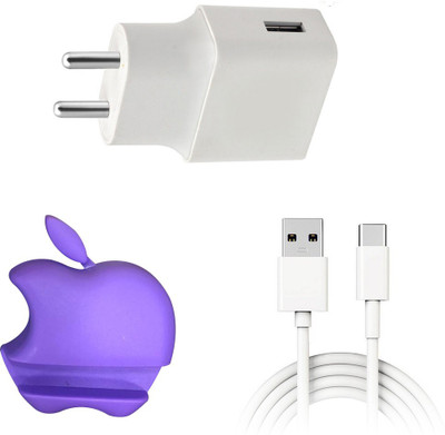 SARVIN Wall Charger Accessory Combo for Samsung Galaxy M51(White)