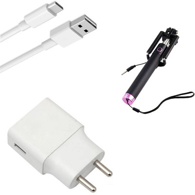 SARVIN Wall Charger Accessory Combo for Xiaomi Poco X3(White)