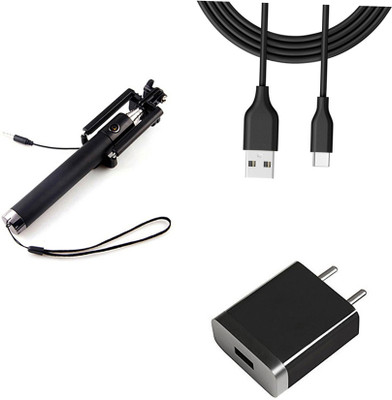 DAKRON Wall Charger Accessory Combo for LG Velvet 5G UW(Black)