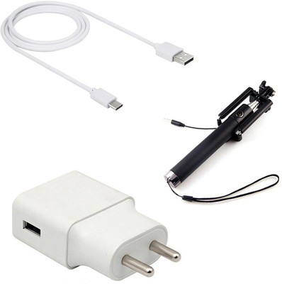 SARVIN Wall Charger Accessory Combo for Xiaomi Redmi Note 9 Pro Max(White)