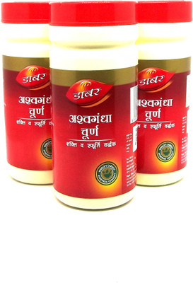 Dabur GENERIC_DABUR ASHWAGANDHA CHURNA_3(Pack of 3, 180 g)