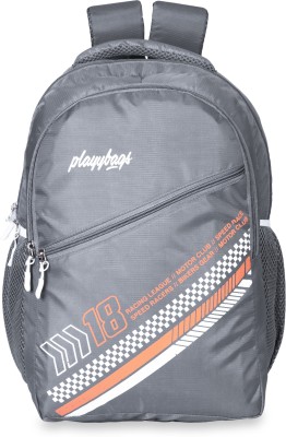 PLAYYBAGS PLAYYS SPEED RACER GREY 30 L Laptop Backpack(Grey)