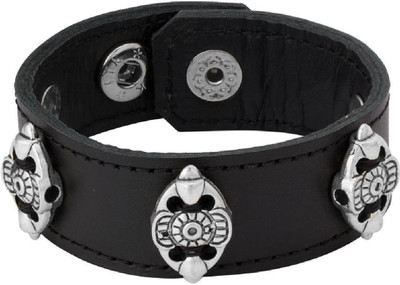 Voylla Alloy Silver Bracelet