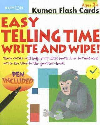 Easy Telling Time Write & Wipe(English, Paperback, Kumon)