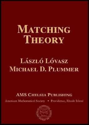 Matching Theory(English, Hardcover, Lovasz Laszlo)
