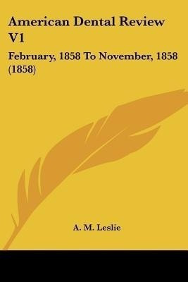 American Dental Review V1(English, Paperback, unknown)