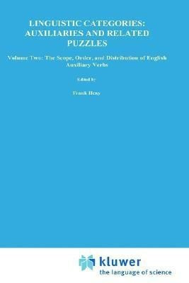 Linguistic Categories: Auxiliaries and Related Puzzles(English, Hardcover, unknown)