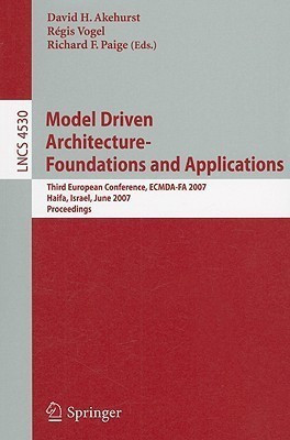 Model Driven Architecture - Foundations and Applications(English, Paperback, unknown)
