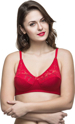 COLLEGE GIRL Bridal Women T-Shirt Non Padded Bra(Red)