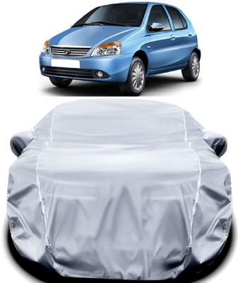 ANTIRO Car Cover For Tata Indica (With Mirror Pockets)(Silver)