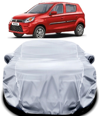 MAVENS Car Cover For Maruti Suzuki Alto K10 (With Mirror Pockets)(Silver)