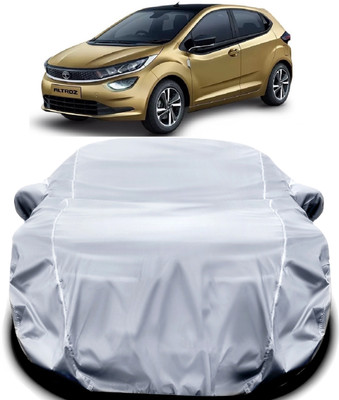 WAKLANE Car Cover For Tata Altroz (With Mirror Pockets)(Silver)