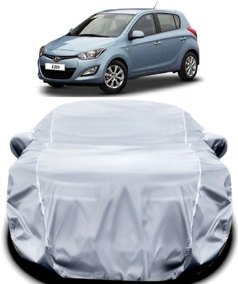 V VINTON Car Cover For Hyundai i20 (With Mirror Pockets)(Silver)