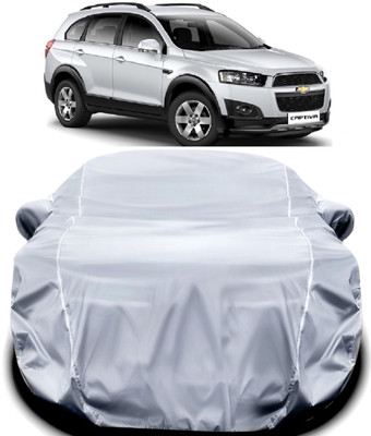 KULTEX Car Cover For Chevrolet Captiva (With Mirror Pockets)(Silver)
