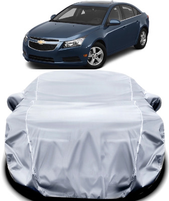 ANOXE Car Cover For Chevrolet Cruze (With Mirror Pockets)(Silver)
