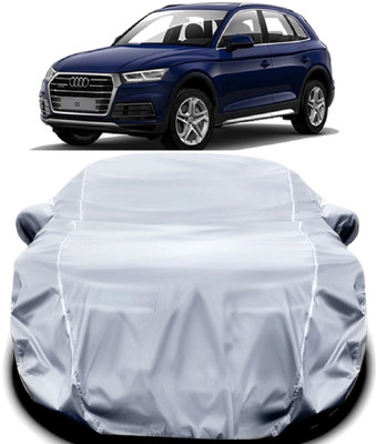 WAKLANE Car Cover For Audi Q5 (With Mirror Pockets)(Silver)
