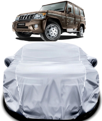 ANOXE Car Cover For Mahindra Bolero(Silver)