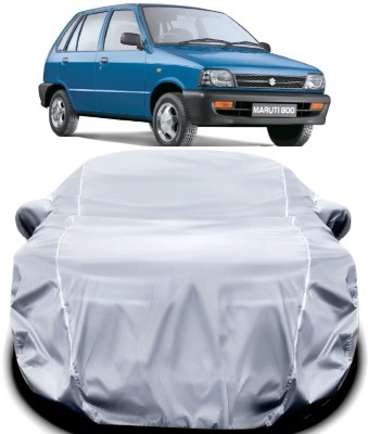 ANOXE Car Cover For Maruti Suzuki A-Star (With Mirror Pockets)(Silver)