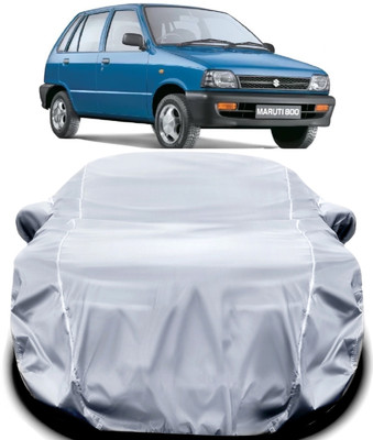 ANOXE Car Cover For Maruti Suzuki A-Star (With Mirror Pockets)(Silver)