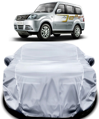 ANOXE Car Cover For Tata Sumo Grande (With Mirror Pockets)(Silver)