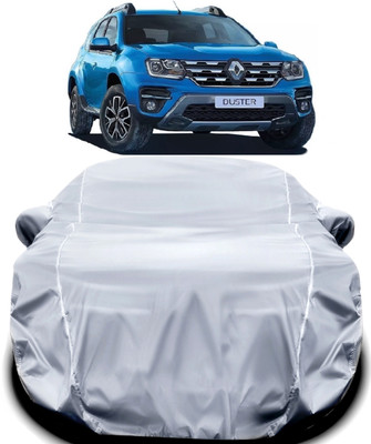 V VINTON Car Cover For Renault Duster (With Mirror Pockets)(Silver)