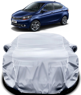 V VINTON Car Cover For Tata Tigor JTP (With Mirror Pockets)(Silver)