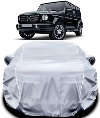 ANTIRO Car Cover For BMW 7 Series (With Mirror Pockets)(Silver)