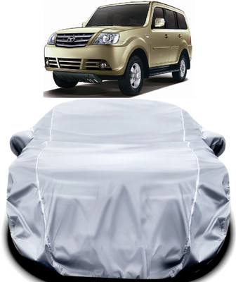 ANOXE Car Cover For Tata Sumo Grande MK II (With Mirror Pockets)(Silver)