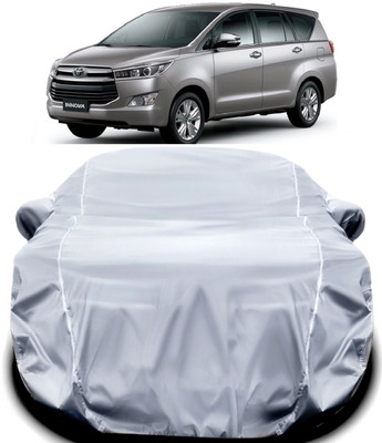 MAVENS Car Cover For Toyota Innova (With Mirror Pockets)(Silver)