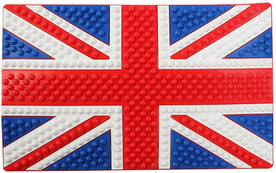 JMD GLOBAL SALES Rubber Standard Mat For  Universal For Car(Multicolor)