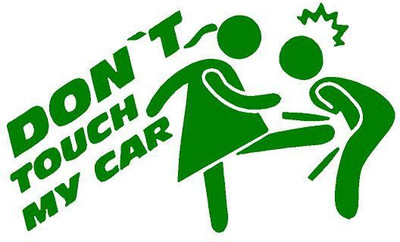 AVSARACHNA Sticker & Decal for Car(Green)