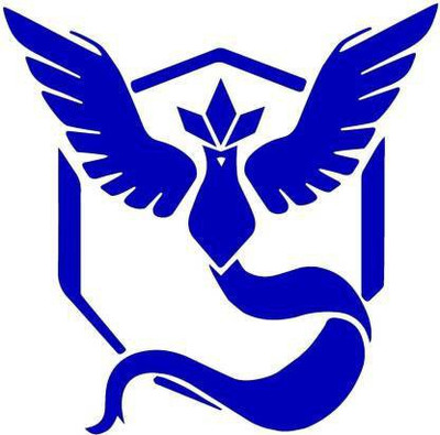 KICKWIX Sticker & Decal for Car & Bike(Blue)