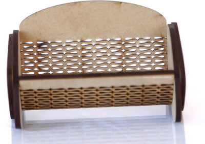 Nexat 240 Card Holder(Set of 1, Beige)