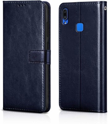 COVERNEW Flip Cover for Mi Redmi Y3 -M1810F6(Blue, Magnetic Case, Pack of: 1)