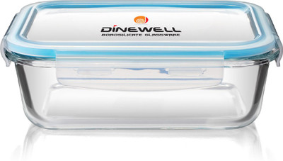 Dinewell Glass Utility Container  - 1050 ml(Clear)