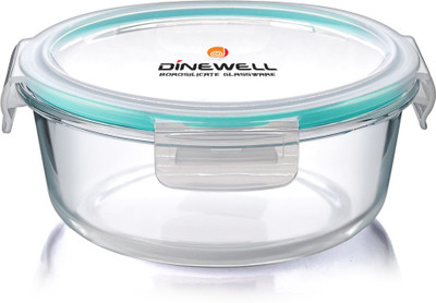 Dinewell Glass Utility Container  - 950 ml(Clear)