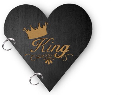 DI-KRAFT Love King Print diary for your valantines A5 Diary Unruled 150 Pages(Black)
