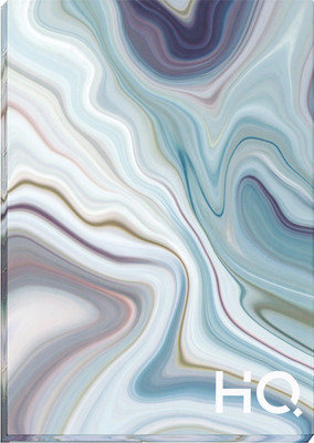 NAVNEET HQ Onyx Case Bound Note Book A5 Notebook Single Ruled 192 Pages(Sea Blue)
