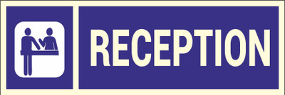 CREATIVE ADVERTISERS Reception Emergency Sign